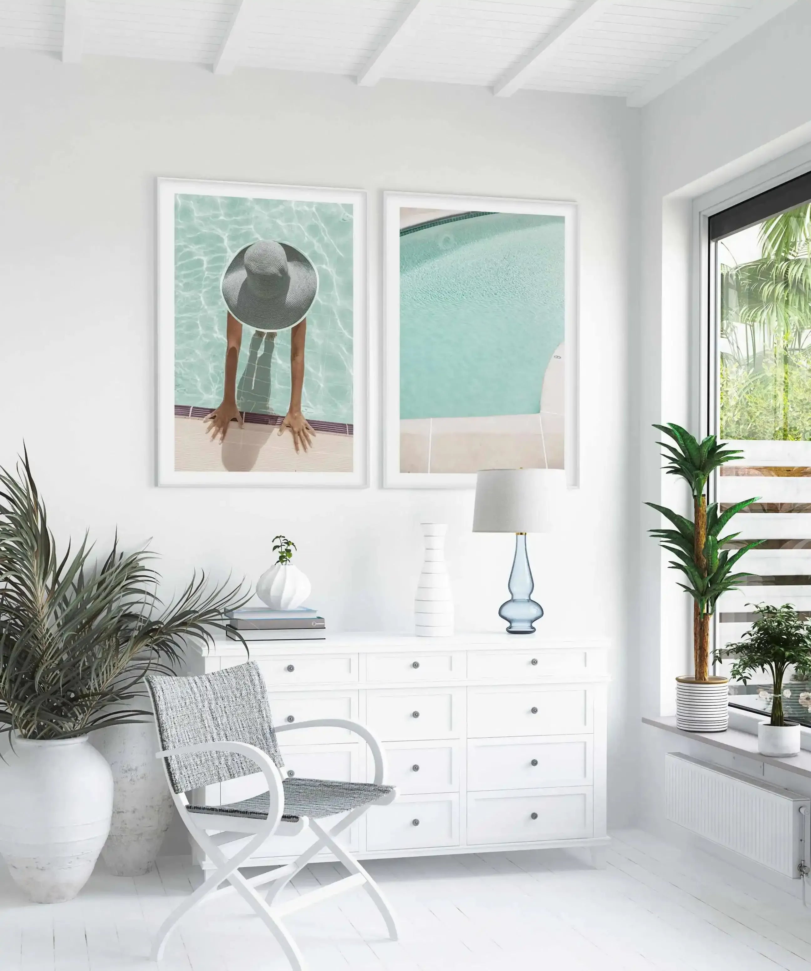 Pool Curves Art Print-PRINT-Olive et Oriel-Olive et Oriel-Buy-Australian-Art-Prints-Online-with-Olive-et-Oriel-Your-Artwork-Specialists-Austrailia-Decorate-With-Coastal-Photo-Wall-Art-Prints-From-Our-Beach-House-Artwork-Collection-Fine-Poster-and-Framed-Artwork