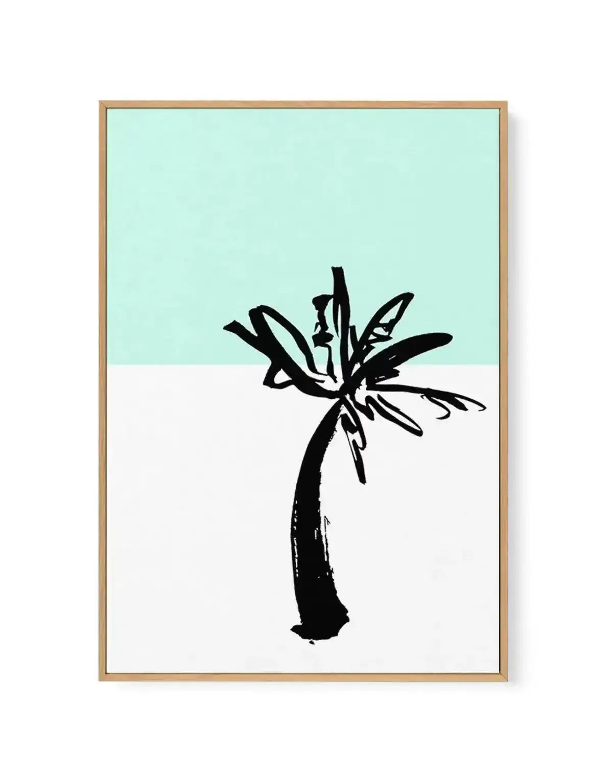 Pop Art Palm Tree | Framed Canvas-CANVAS-You can shop wall art online with Olive et Oriel for everything from abstract art to fun kids wall art. Our beautiful modern art prints and canvas art are available from large canvas prints to wall art paintings and our proudly Australian artwork collection offers only the highest quality framed large wall art and canvas art Australia - You can buy fashion photography prints or Hampton print posters and paintings on canvas from Olive et Oriel and have the