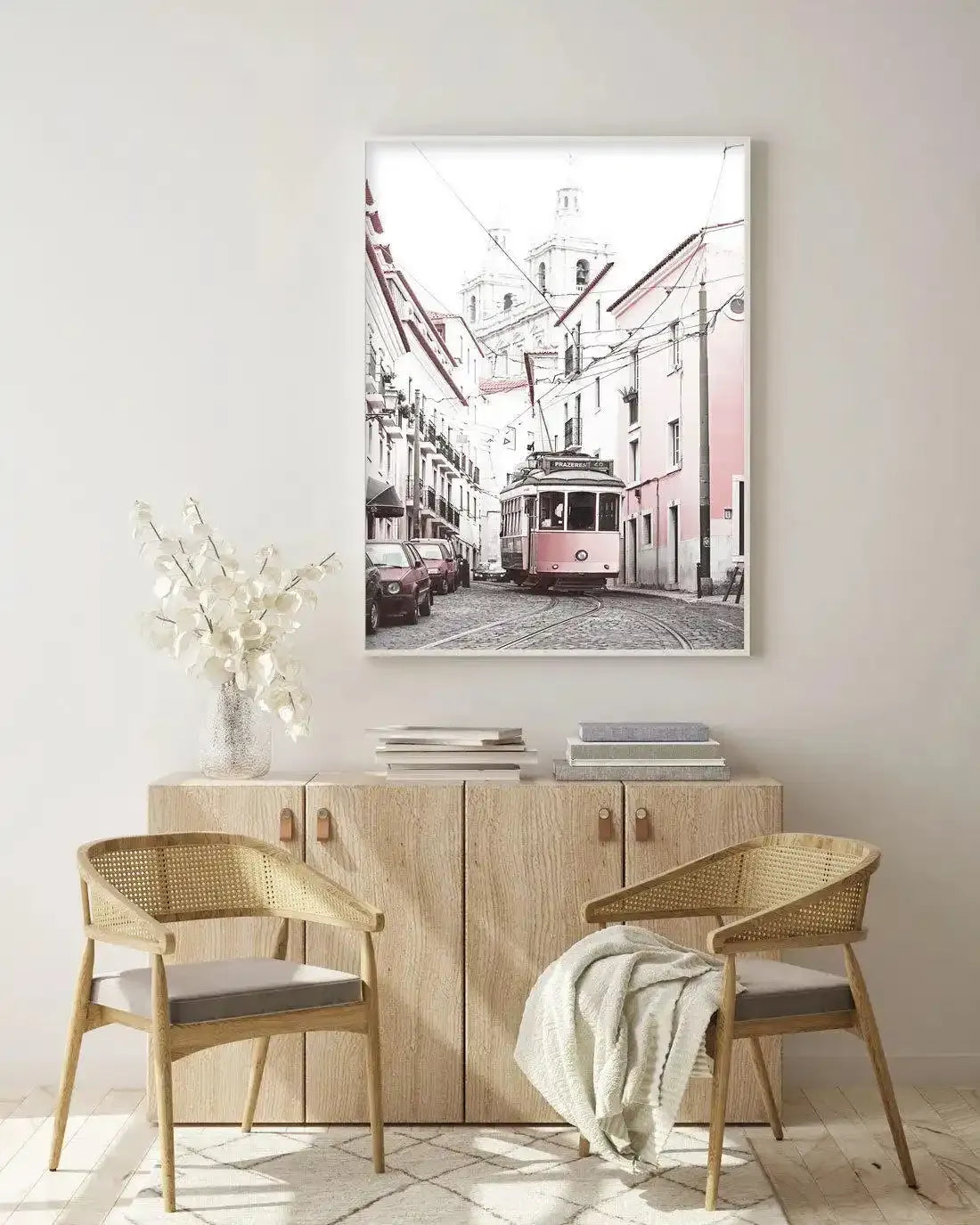 Prazeres, Portugal Art Print-PRINT-Olive et Oriel-Olive et Oriel-Buy-Australian-Art-Prints-Online-with-Olive-et-Oriel-Your-Artwork-Specialists-Austrailia-Decorate-With-Coastal-Photo-Wall-Art-Prints-From-Our-Beach-House-Artwork-Collection-Fine-Poster-and-Framed-Artwork