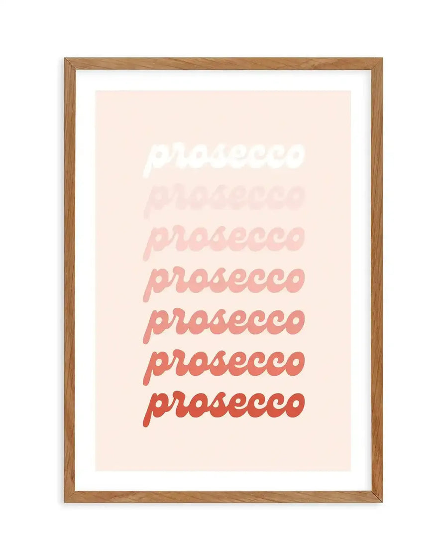 Prosecco Art Print-PRINT-Olive et Oriel-Olive et Oriel-50x70 cm | 19.6" x 27.5"-Walnut-With White Border-Buy-Australian-Art-Prints-Online-with-Olive-et-Oriel-Your-Artwork-Specialists-Austrailia-Decorate-With-Coastal-Photo-Wall-Art-Prints-From-Our-Beach-House-Artwork-Collection-Fine-Poster-and-Framed-Artwork