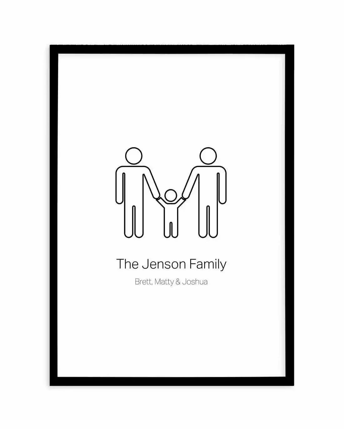 Proud Parents Art Print-PRINT-Olive et Oriel-Olive et Oriel-A5 | 5.8" x 8.3" | 14.8 x 21cm-Black-With White Border-Buy-Australian-Art-Prints-Online-with-Olive-et-Oriel-Your-Artwork-Specialists-Austrailia-Decorate-With-Coastal-Photo-Wall-Art-Prints-From-Our-Beach-House-Artwork-Collection-Fine-Poster-and-Framed-Artwork