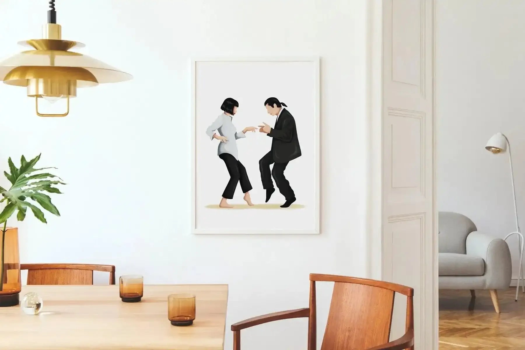 Pulp Fiction | Draw Me A Song Collection Art Print-PRINT-Olive et Oriel-Olive et Oriel-Buy-Australian-Art-Prints-Online-with-Olive-et-Oriel-Your-Artwork-Specialists-Austrailia-Decorate-With-Coastal-Photo-Wall-Art-Prints-From-Our-Beach-House-Artwork-Collection-Fine-Poster-and-Framed-Artwork