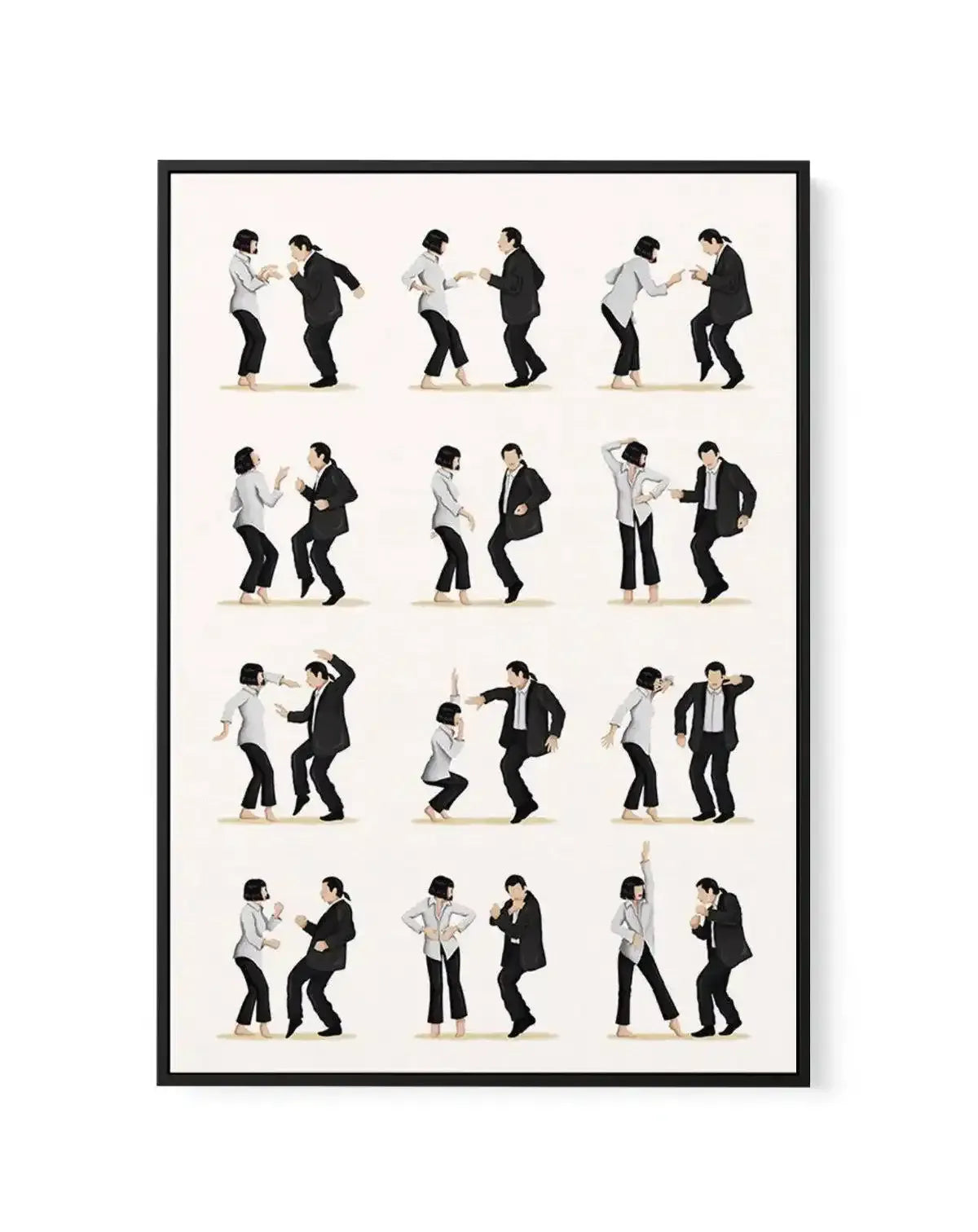 Pulp Fiction II | Draw Me A Song Collection | Framed Canvas-CANVAS-You can shop wall art online with Olive et Oriel for everything from abstract art to fun kids wall art. Our beautiful modern art prints and canvas art are available from large canvas prints to wall art paintings and our proudly Australian artwork collection offers only the highest quality framed large wall art and canvas art Australia - You can buy fashion photography prints or Hampton print posters and paintings on canvas from O