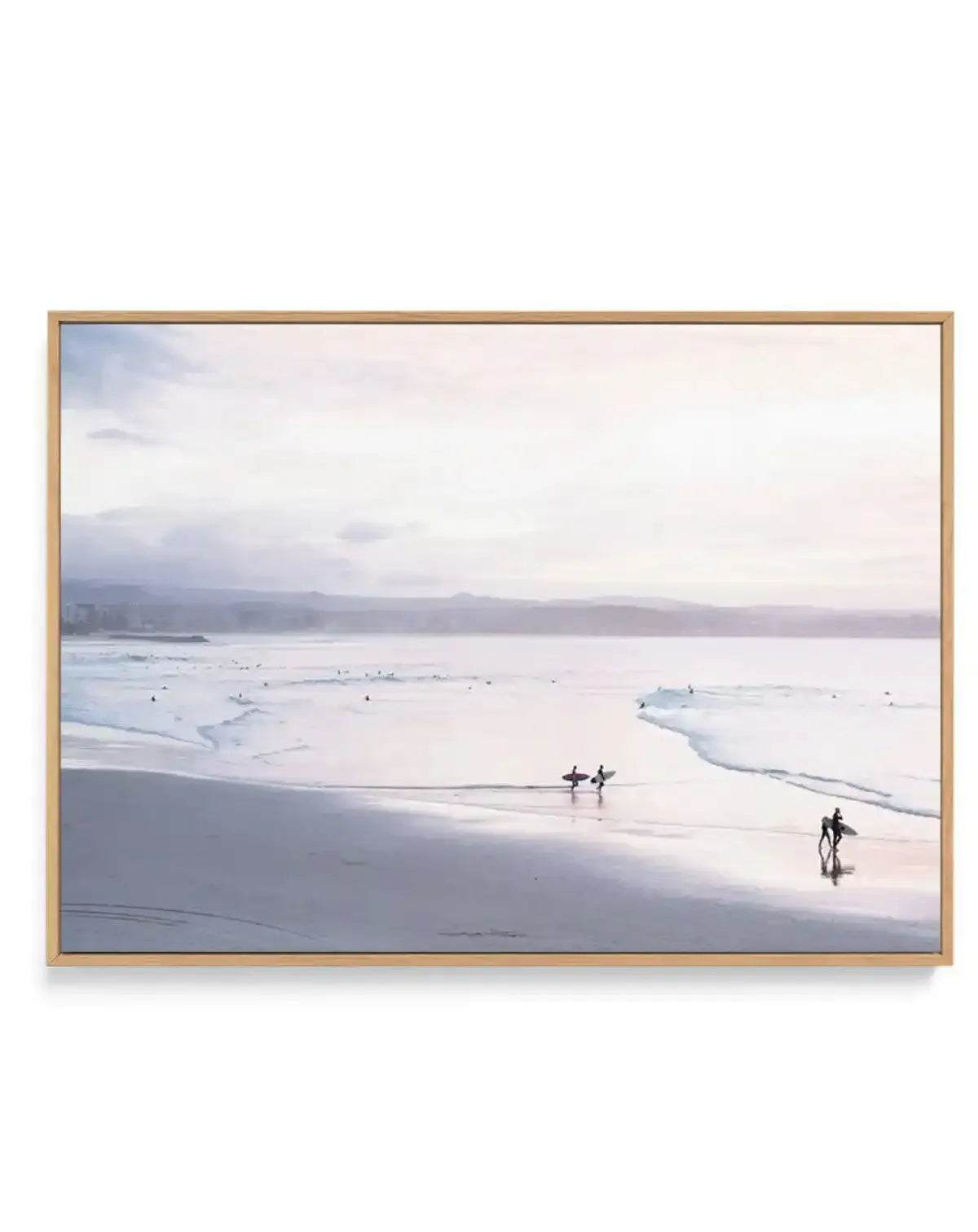 Rainbow Bay at Dusk | Framed Canvas-CANVAS-You can shop wall art online with Olive et Oriel for everything from abstract art to fun kids wall art. Our beautiful modern art prints and canvas art are available from large canvas prints to wall art paintings and our proudly Australian artwork collection offers only the highest quality framed large wall art and canvas art Australia - You can buy fashion photography prints or Hampton print posters and paintings on canvas from Olive et Oriel and have t