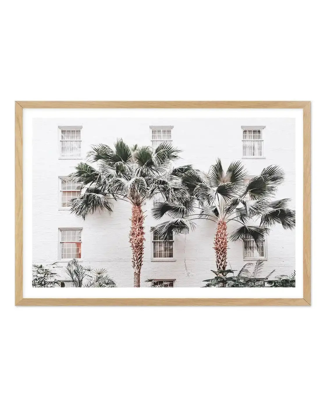 Resort de Palmas Art Print-PRINT-Olive et Oriel-Olive et Oriel-A4 | 8.3" x 11.7" | 21 x 29.7cm-Oak-With White Border-Buy-Australian-Art-Prints-Online-with-Olive-et-Oriel-Your-Artwork-Specialists-Austrailia-Decorate-With-Coastal-Photo-Wall-Art-Prints-From-Our-Beach-House-Artwork-Collection-Fine-Poster-and-Framed-Artwork