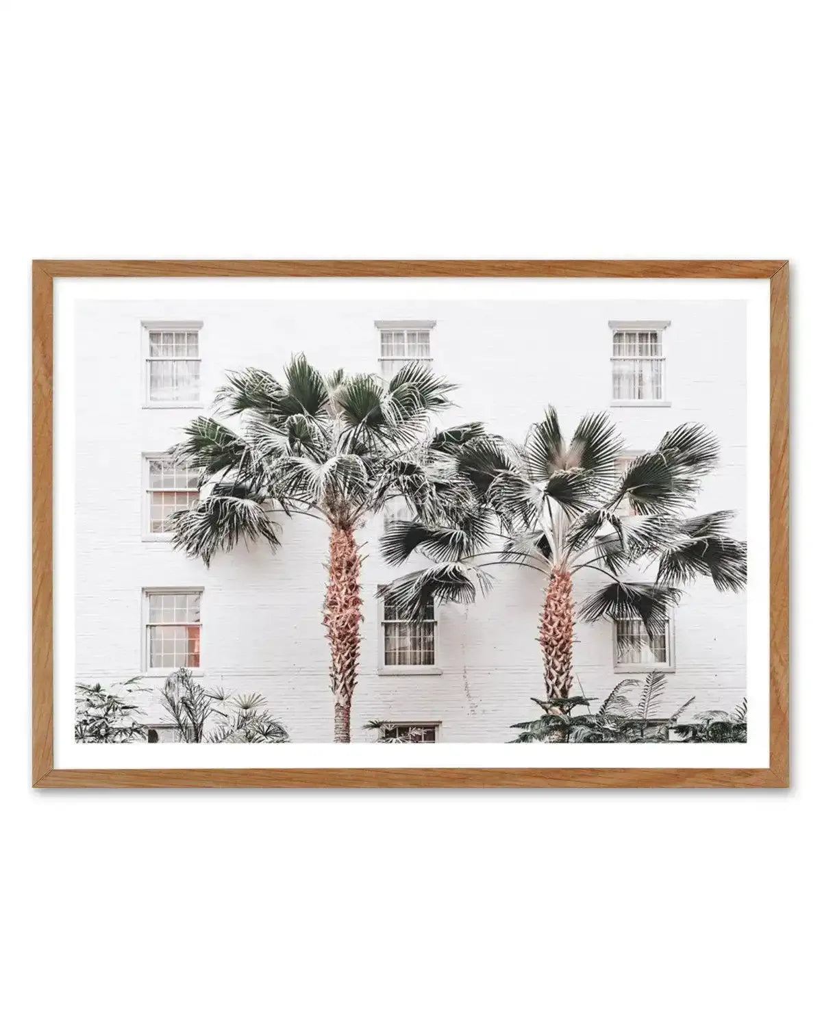 Resort de Palmas Art Print-PRINT-Olive et Oriel-Olive et Oriel-50x70 cm | 19.6" x 27.5"-Walnut-With White Border-Buy-Australian-Art-Prints-Online-with-Olive-et-Oriel-Your-Artwork-Specialists-Austrailia-Decorate-With-Coastal-Photo-Wall-Art-Prints-From-Our-Beach-House-Artwork-Collection-Fine-Poster-and-Framed-Artwork