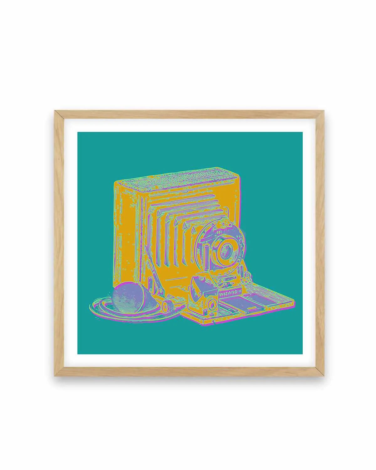 Retro Pop Art Print from Olive et Oriel where you can shop wallpaper and artworks online