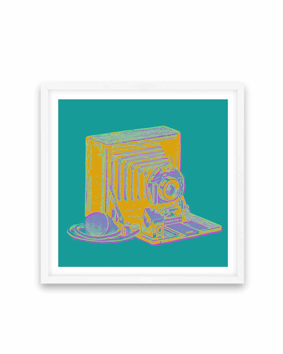 Retro Pop Art Print from Olive et Oriel where you can shop wallpaper and artworks online