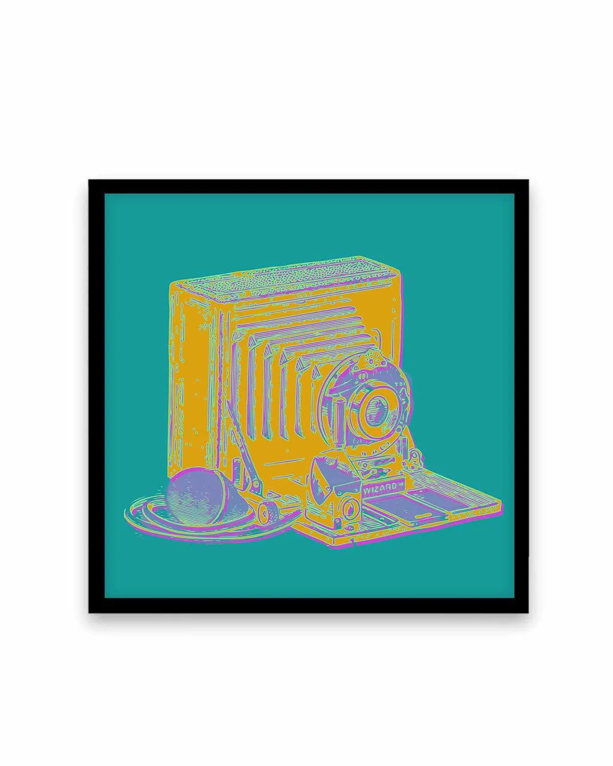 Retro Pop Art Print from Olive et Oriel where you can shop wallpaper and artworks online