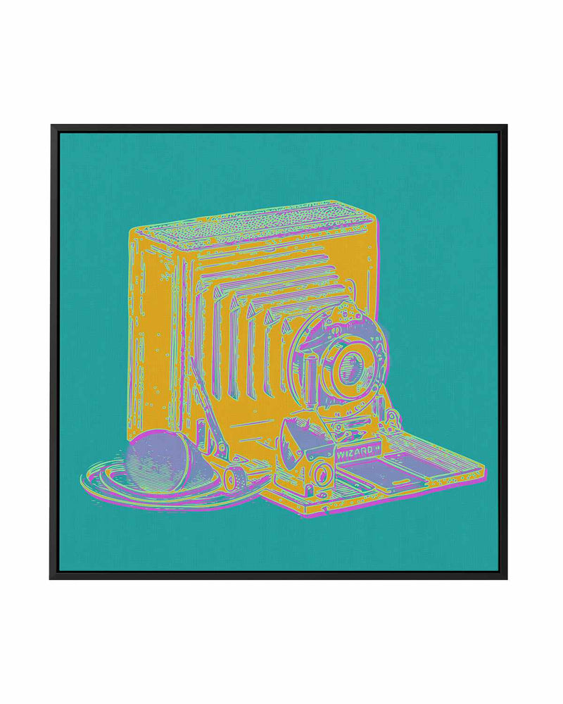 Retro Pop | Framed Canvas Art Print