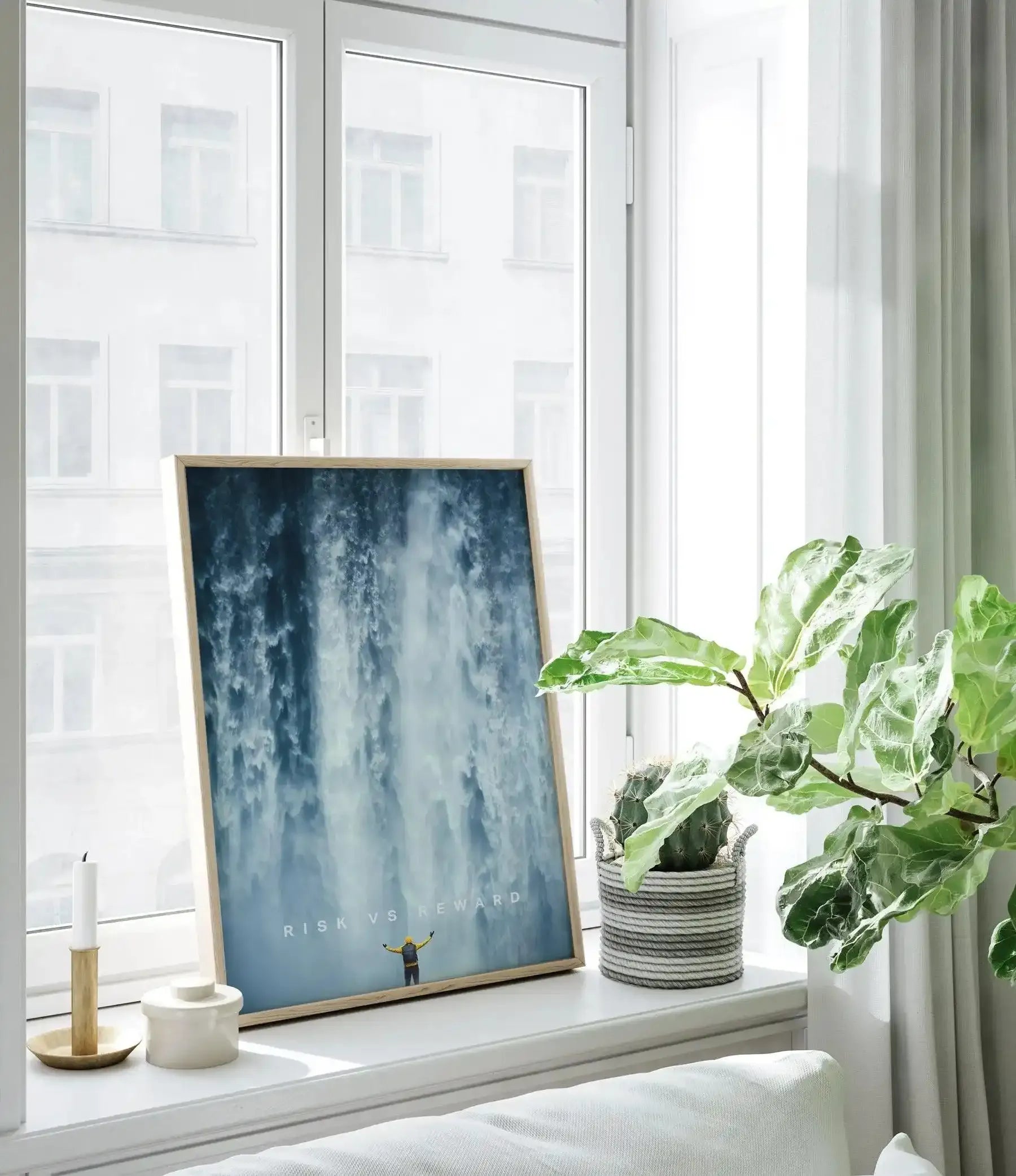 Risk Vs Reward Art Print-PRINT-Olive et Oriel-Olive et Oriel-Buy-Australian-Art-Prints-Online-with-Olive-et-Oriel-Your-Artwork-Specialists-Austrailia-Decorate-With-Coastal-Photo-Wall-Art-Prints-From-Our-Beach-House-Artwork-Collection-Fine-Poster-and-Framed-Artwork