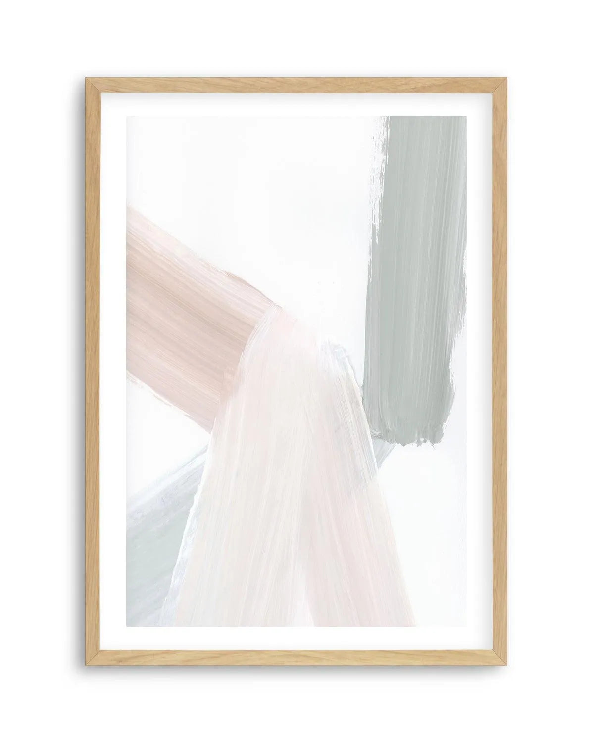 Sage Flow I Art Print-PRINT-Olive et Oriel-PI Creative Contract 2-A5 | 5.8" x 8.3" | 14.8 x 21cm-Oak-With White Border-Buy-Australian-Art-Prints-Online-with-Olive-et-Oriel-Your-Artwork-Specialists-Austrailia-Decorate-With-Coastal-Photo-Wall-Art-Prints-From-Our-Beach-House-Artwork-Collection-Fine-Poster-and-Framed-Artwork