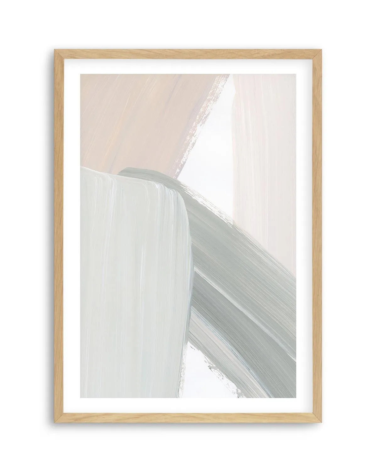 Sage Flow II Art Print-PRINT-Olive et Oriel-PI Creative Contract 2-A5 | 5.8" x 8.3" | 14.8 x 21cm-Oak-With White Border-Buy-Australian-Art-Prints-Online-with-Olive-et-Oriel-Your-Artwork-Specialists-Austrailia-Decorate-With-Coastal-Photo-Wall-Art-Prints-From-Our-Beach-House-Artwork-Collection-Fine-Poster-and-Framed-Artwork