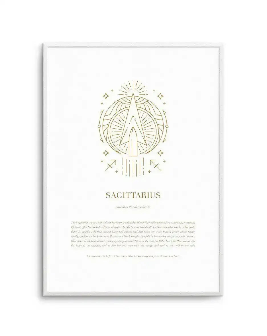 Sagittarius | Celestial Zodiac Art Print-PRINT-Olive et Oriel-Olive et Oriel-A4 | 8.3" x 11.7" | 21 x 29.7cm-Unframed Art Print-With White Border-Buy-Australian-Art-Prints-Online-with-Olive-et-Oriel-Your-Artwork-Specialists-Austrailia-Decorate-With-Coastal-Photo-Wall-Art-Prints-From-Our-Beach-House-Artwork-Collection-Fine-Poster-and-Framed-Artwork