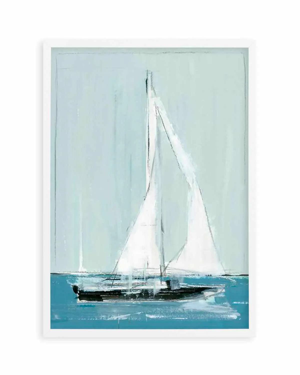 Sailing I Art Print from Olive et Oriel where you can shop wallpaper and artworks online