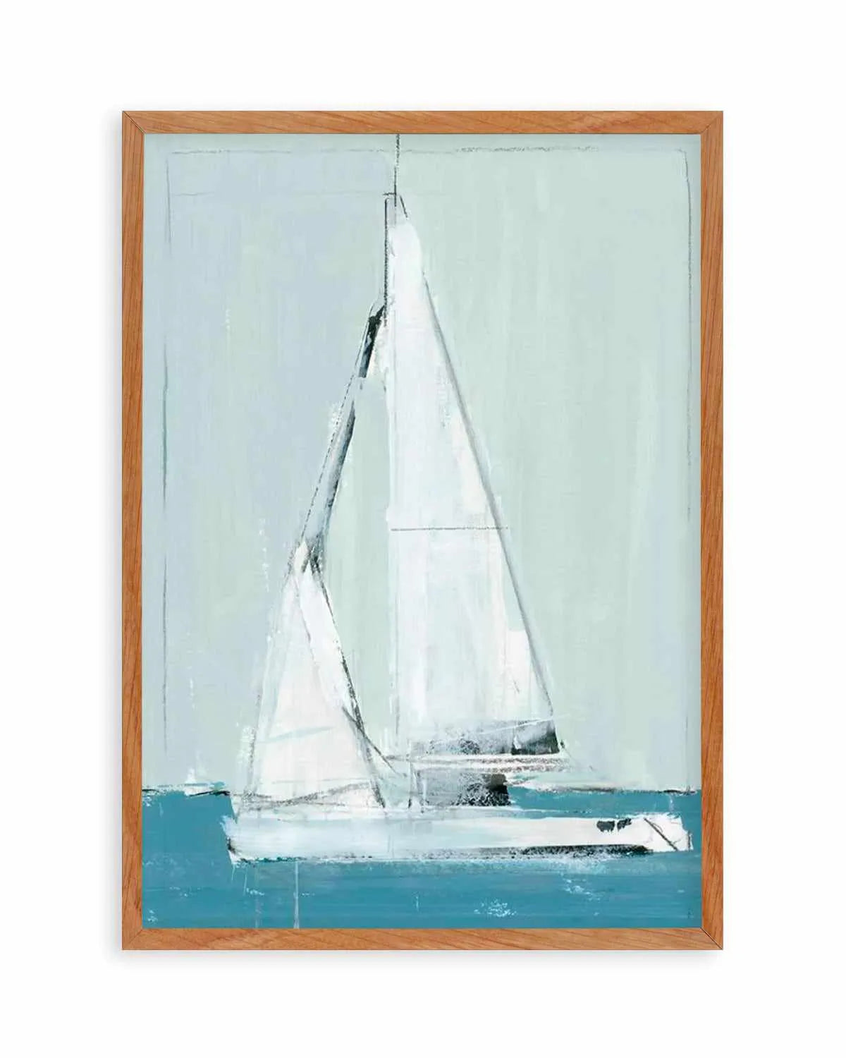 Sailing II Art Print from Olive et Oriel where you can shop wallpaper and artworks online
