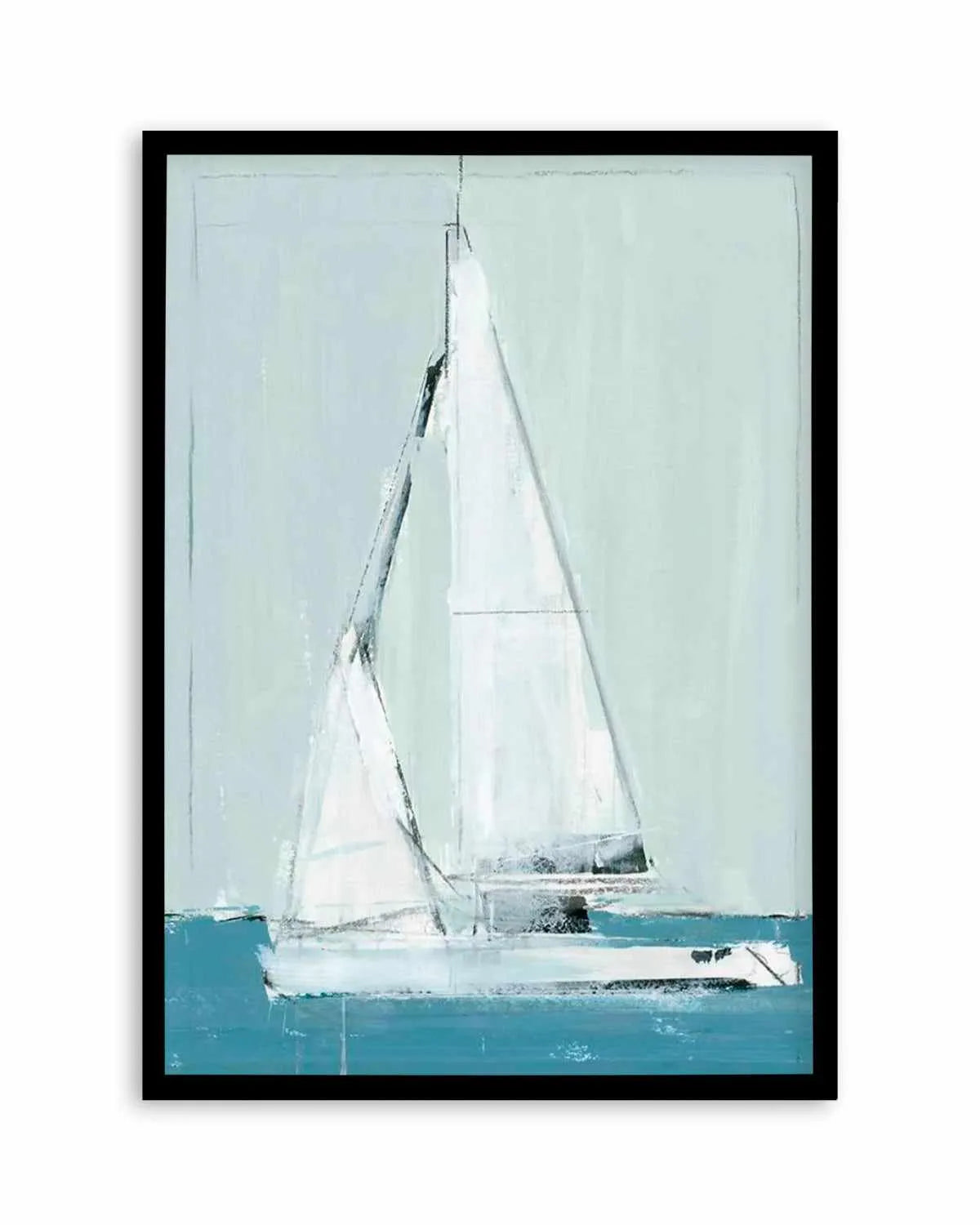 Sailing II Art Print from Olive et Oriel where you can shop wallpaper and artworks online