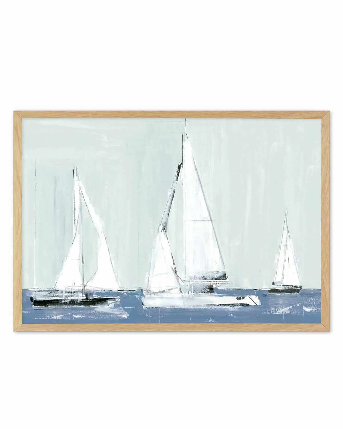 Sailing III Art Print from Olive et Oriel where you can shop wallpaper and artworks online