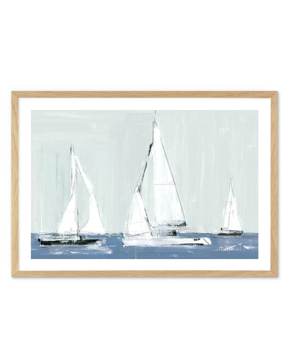 Sailing III Art Print from Olive et Oriel where you can shop wallpaper and artworks online