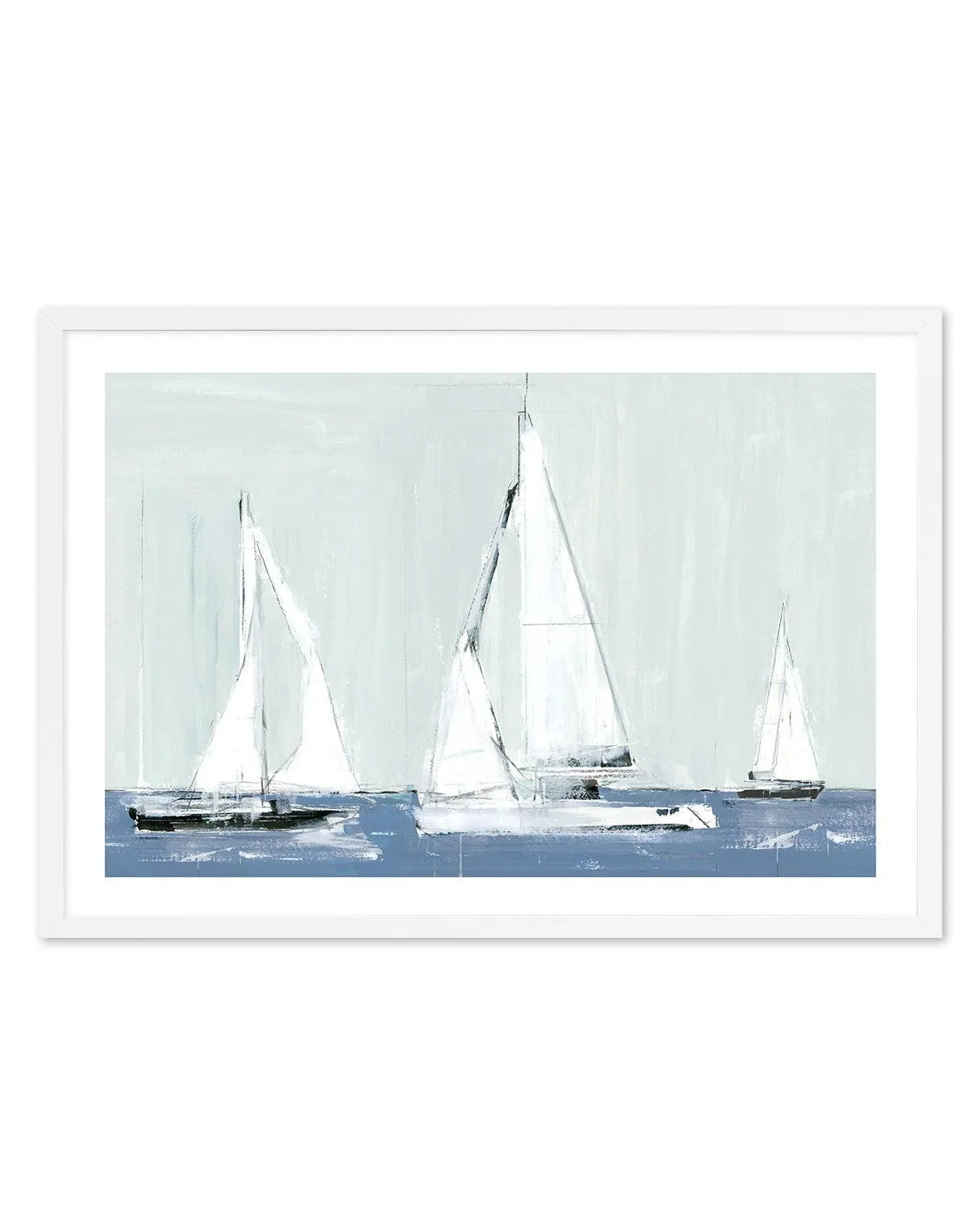 Sailing III Art Print from Olive et Oriel where you can shop wallpaper and artworks online