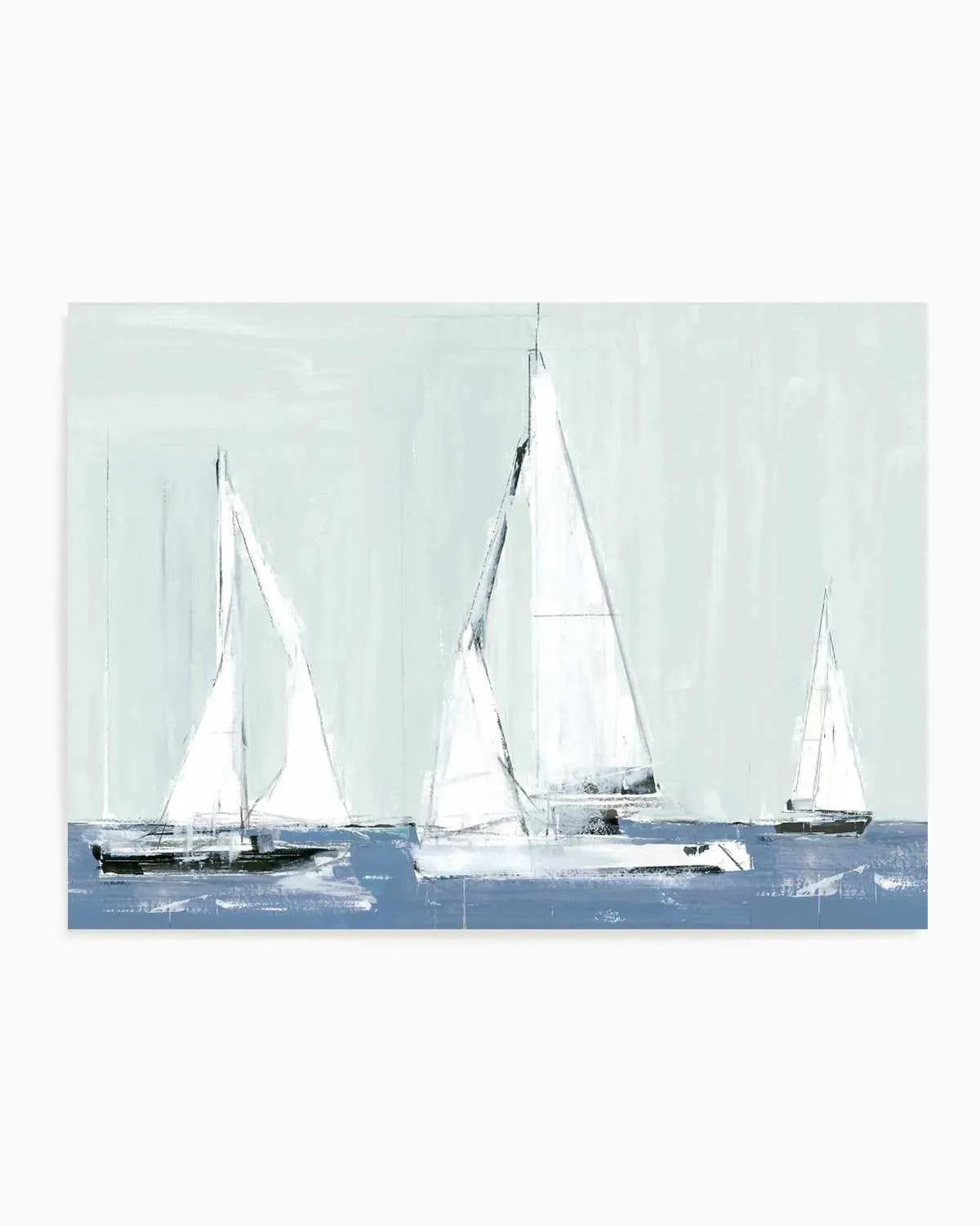 Sailing III Art Print from Olive et Oriel where you can shop wallpaper and artworks online