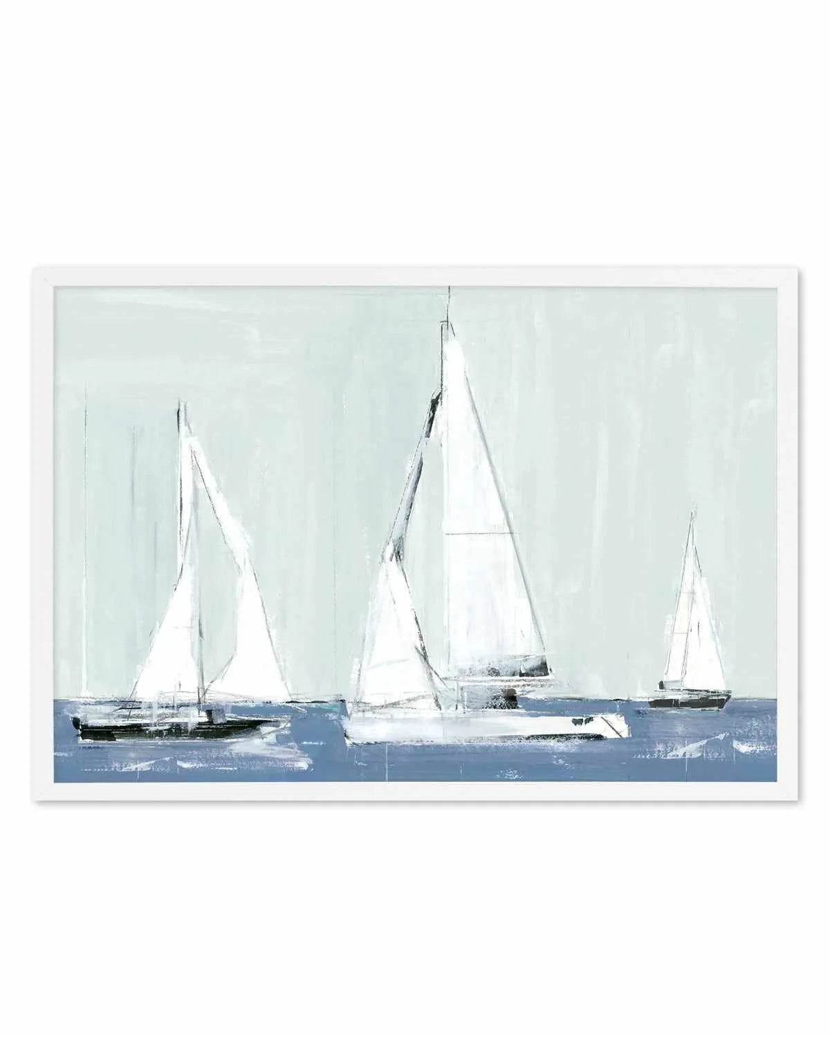 Sailing III Art Print from Olive et Oriel where you can shop wallpaper and artworks online