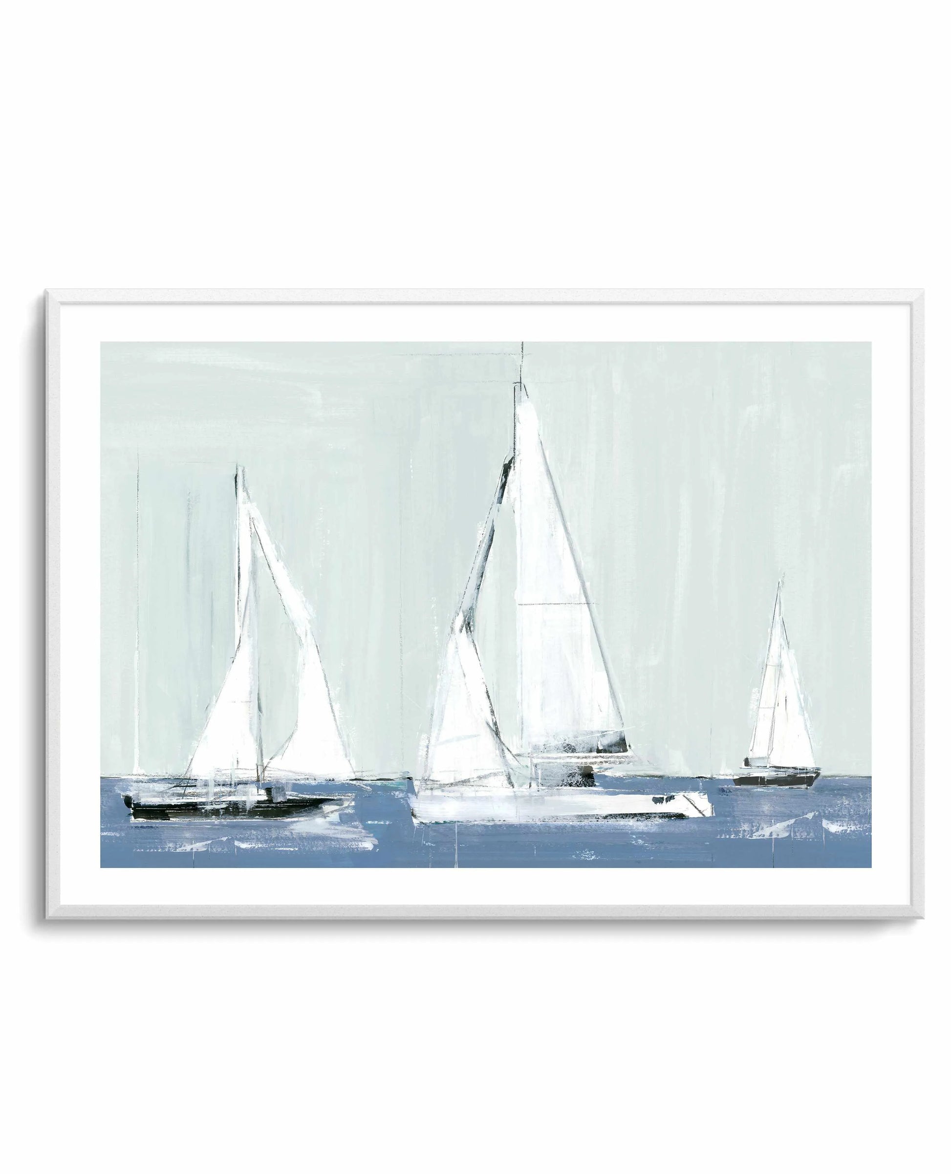 Sailing III Art Print from Olive et Oriel where you can shop wallpaper and artworks online