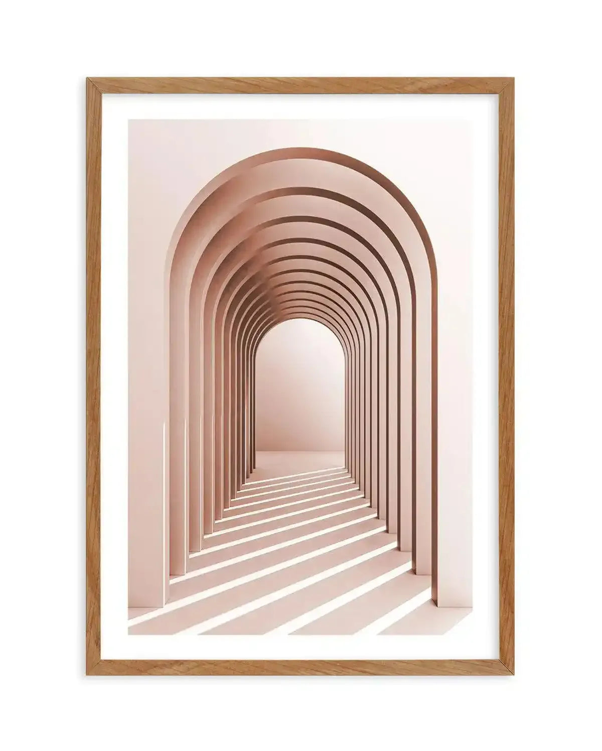 Salle des Arches Art Print-PRINT-Olive et Oriel-Olive et Oriel-50x70 cm | 19.6" x 27.5"-Walnut-With White Border-Buy-Australian-Art-Prints-Online-with-Olive-et-Oriel-Your-Artwork-Specialists-Austrailia-Decorate-With-Coastal-Photo-Wall-Art-Prints-From-Our-Beach-House-Artwork-Collection-Fine-Poster-and-Framed-Artwork