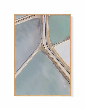Salty Fields | Framed Canvas Art Print from Olive et Oriel where you can shop wallpaper and artworks online