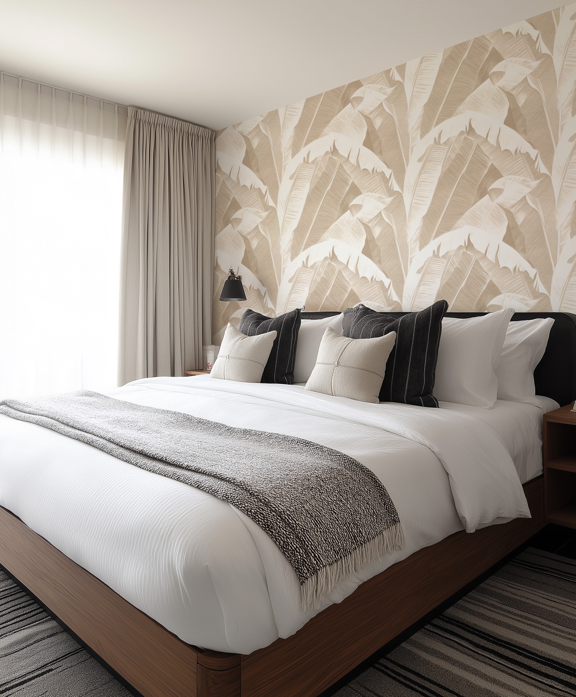 Sandbar Canopy Commercial Vinyl Wallpaper from Olive et Oriel where you can shop wallpaper and artworks online