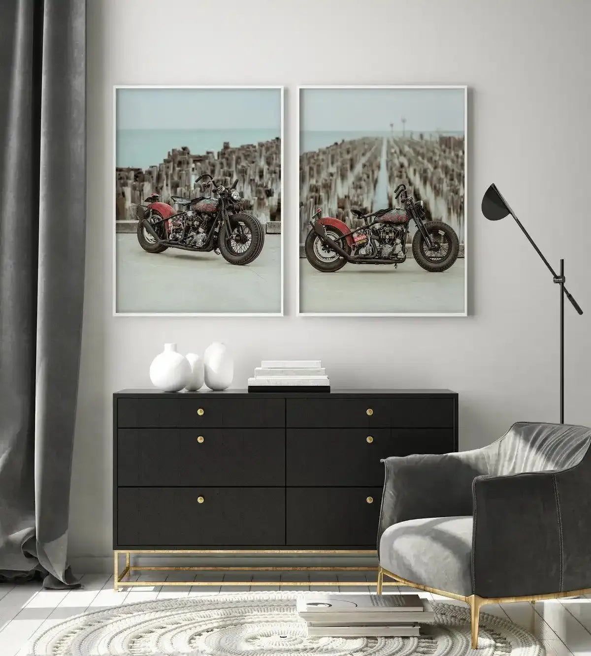 Sayonara Pier By Tim Harris Art Print-PRINT-Olive et Oriel-Tim Harris-Buy-Australian-Art-Prints-Online-with-Olive-et-Oriel-Your-Artwork-Specialists-Austrailia-Decorate-With-Coastal-Photo-Wall-Art-Prints-From-Our-Beach-House-Artwork-Collection-Fine-Poster-and-Framed-Artwork