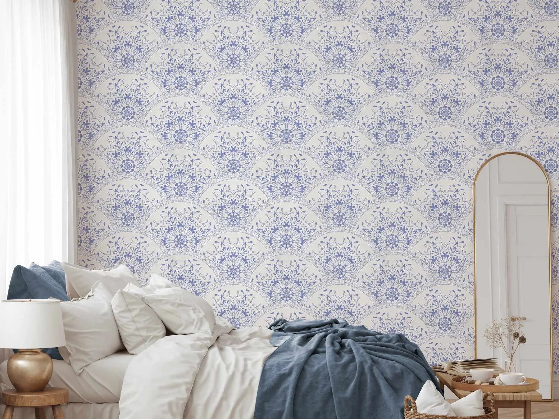 Fine China Wallpaper from Olive et Oriel where you can shop wallpaper and artworks online