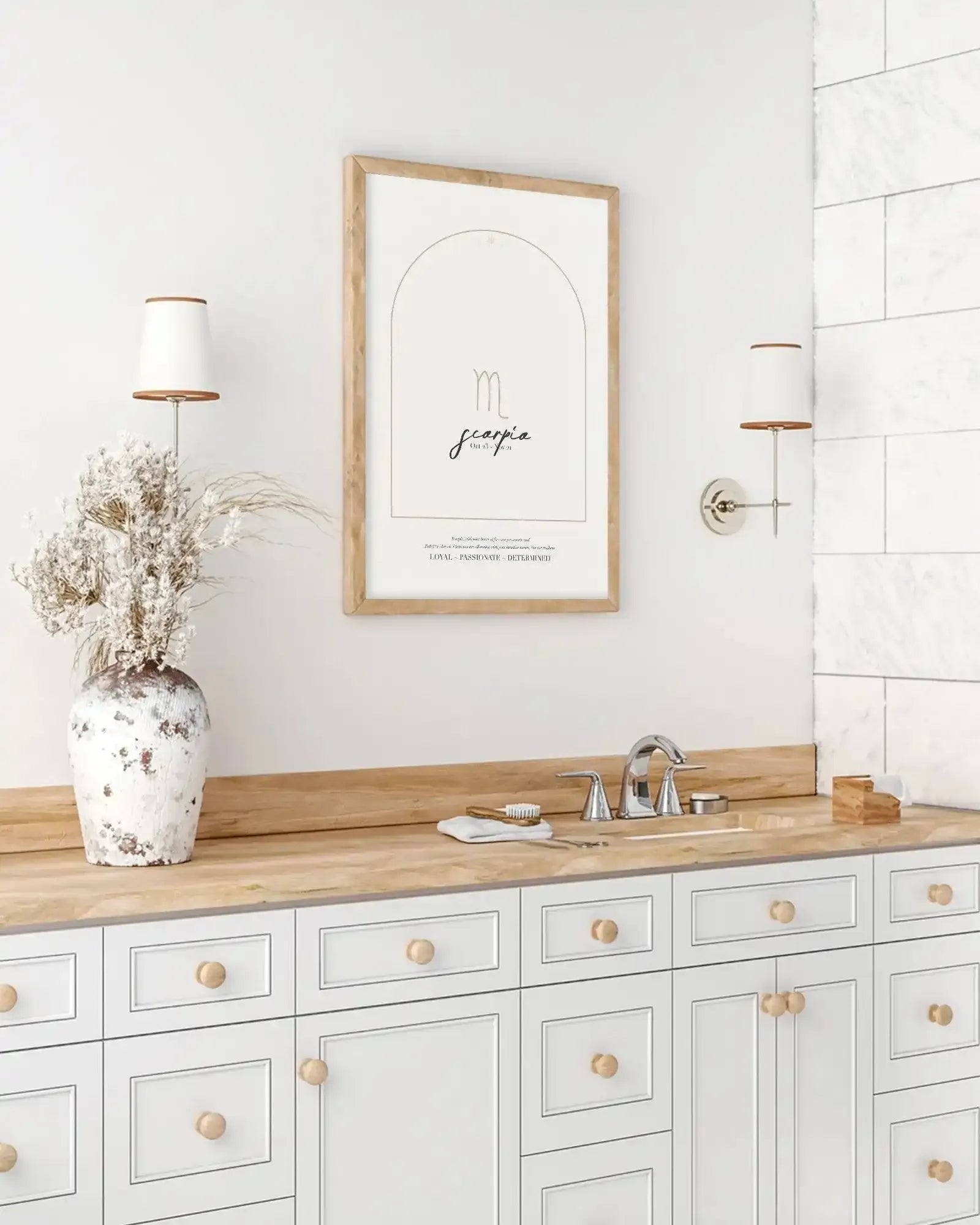 Scorpio Star Sign Art Print-PRINT-Olive et Oriel-Olive et Oriel-Buy-Australian-Art-Prints-Online-with-Olive-et-Oriel-Your-Artwork-Specialists-Austrailia-Decorate-With-Coastal-Photo-Wall-Art-Prints-From-Our-Beach-House-Artwork-Collection-Fine-Poster-and-Framed-Artwork