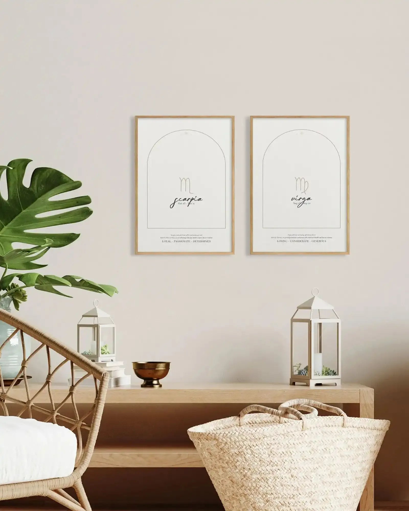 Scorpio Star Sign Art Print-PRINT-Olive et Oriel-Olive et Oriel-Buy-Australian-Art-Prints-Online-with-Olive-et-Oriel-Your-Artwork-Specialists-Austrailia-Decorate-With-Coastal-Photo-Wall-Art-Prints-From-Our-Beach-House-Artwork-Collection-Fine-Poster-and-Framed-Artwork