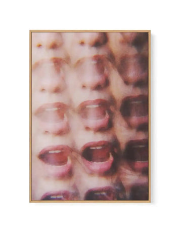 Scream II | Framed Canvas-CANVAS-You can shop wall art online with Olive et Oriel for everything from abstract art to fun kids wall art. Our beautiful modern art prints and canvas art are available from large canvas prints to wall art paintings and our proudly Australian artwork collection offers only the highest quality framed large wall art and canvas art Australia - You can buy fashion photography prints or Hampton print posters and paintings on canvas from Olive et Oriel and have them delive