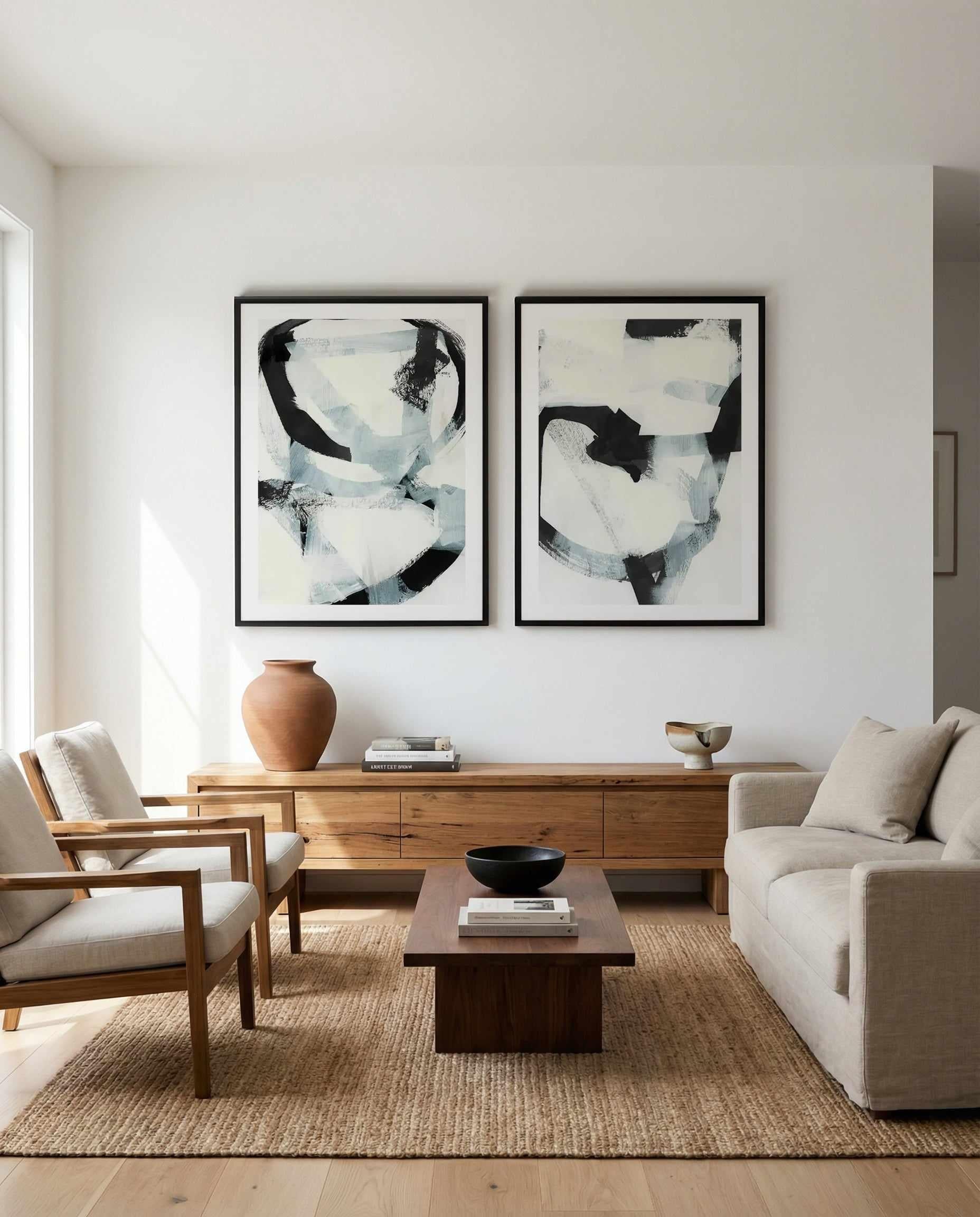 Sculpture Study I & II Art Print Set of 2 | Matching Wall Art from Olive et Oriel where you can shop wallpaper and artworks online