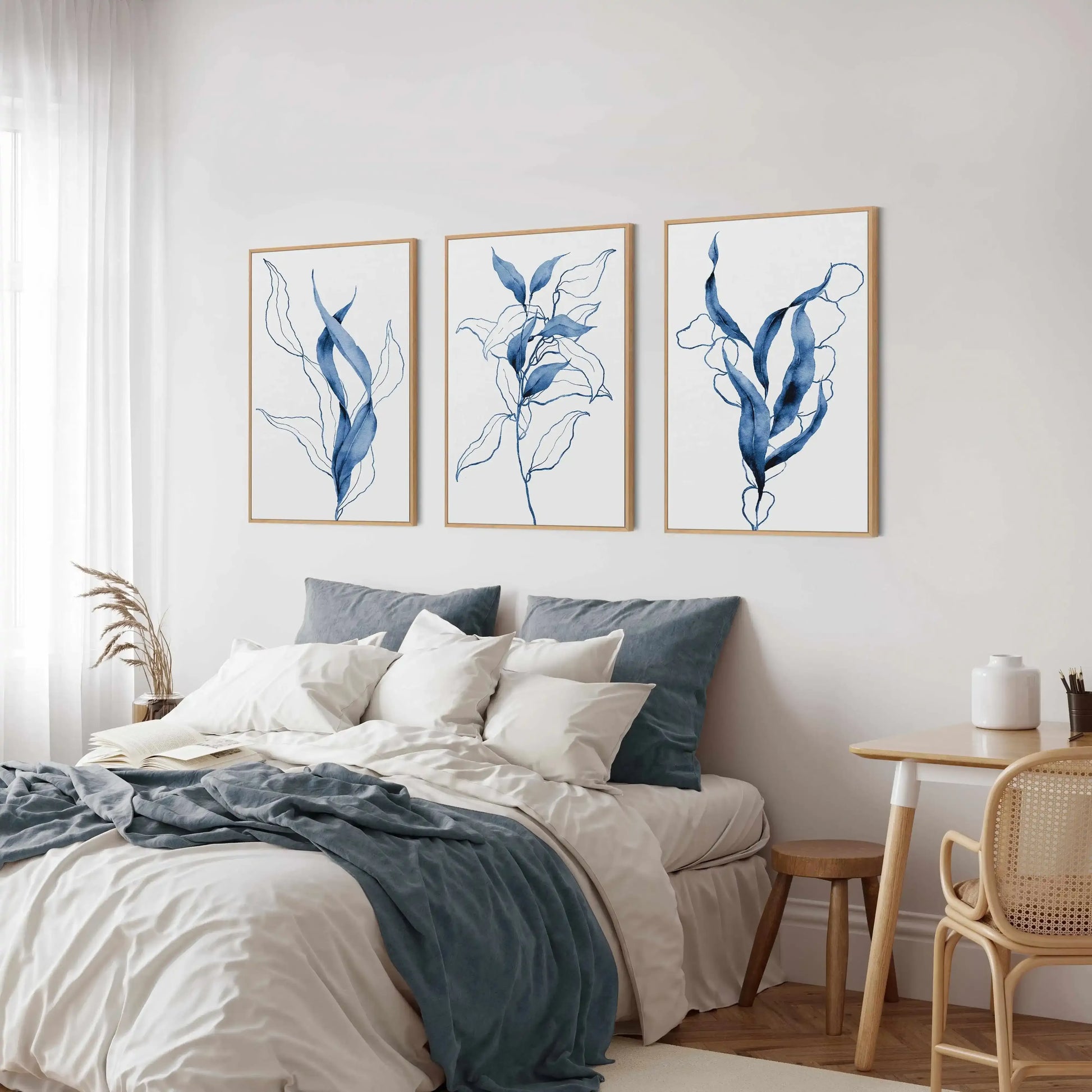 Sea Kelp Abstract I | Framed Canvas-CANVAS-You can shop wall art online with Olive et Oriel for everything from abstract art to fun kids wall art. Our beautiful modern art prints and canvas art are available from large canvas prints to wall art paintings and our proudly Australian artwork collection offers only the highest quality framed large wall art and canvas art Australia - You can buy fashion photography prints or Hampton print posters and paintings on canvas from Olive et Oriel and have t