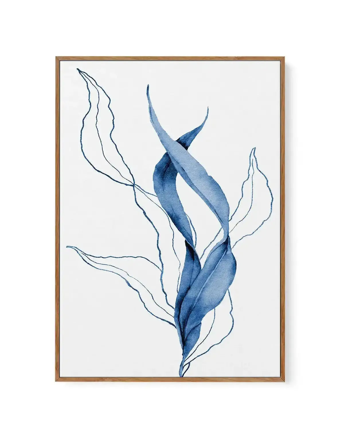 Sea Kelp Abstract I | Framed Canvas-CANVAS-You can shop wall art online with Olive et Oriel for everything from abstract art to fun kids wall art. Our beautiful modern art prints and canvas art are available from large canvas prints to wall art paintings and our proudly Australian artwork collection offers only the highest quality framed large wall art and canvas art Australia - You can buy fashion photography prints or Hampton print posters and paintings on canvas from Olive et Oriel and have t