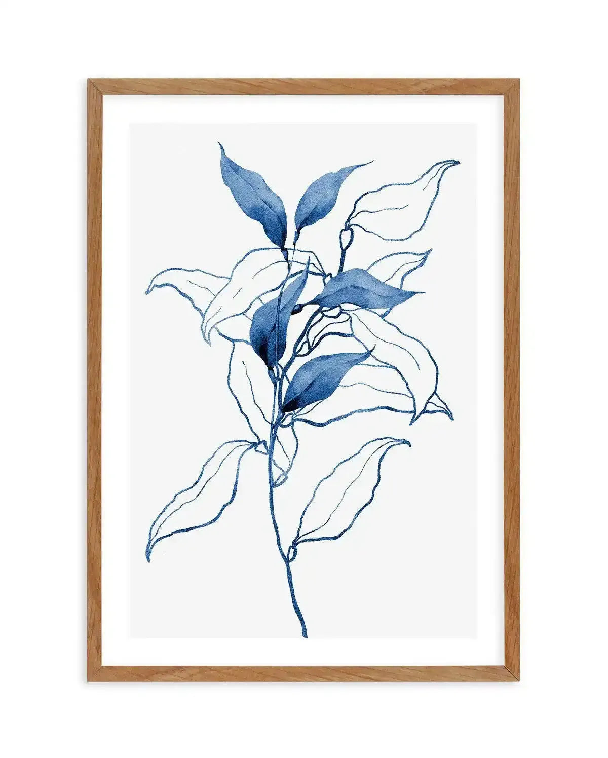 Sea Kelp Abstract II Art Print-PRINT-Olive et Oriel-Olive et Oriel-50x70 cm | 19.6" x 27.5"-Walnut-With White Border-Buy-Australian-Art-Prints-Online-with-Olive-et-Oriel-Your-Artwork-Specialists-Austrailia-Decorate-With-Coastal-Photo-Wall-Art-Prints-From-Our-Beach-House-Artwork-Collection-Fine-Poster-and-Framed-Artwork