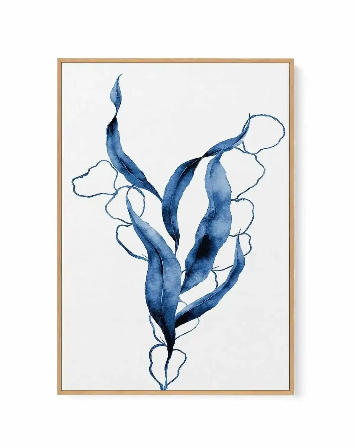 Sea Kelp Abstract III | Framed Canvas Art Print from Olive et Oriel where you can shop wallpaper and artworks online
