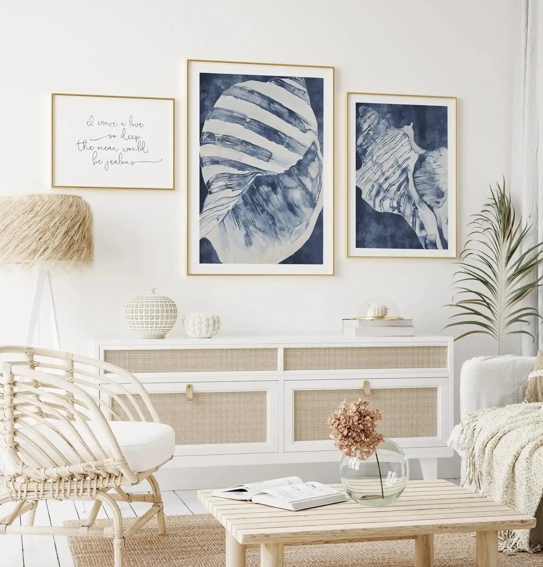 Seashell Luxe II Art Print-PRINT-Olive et Oriel-Olive et Oriel-Buy-Australian-Art-Prints-Online-with-Olive-et-Oriel-Your-Artwork-Specialists-Austrailia-Decorate-With-Coastal-Photo-Wall-Art-Prints-From-Our-Beach-House-Artwork-Collection-Fine-Poster-and-Framed-Artwork