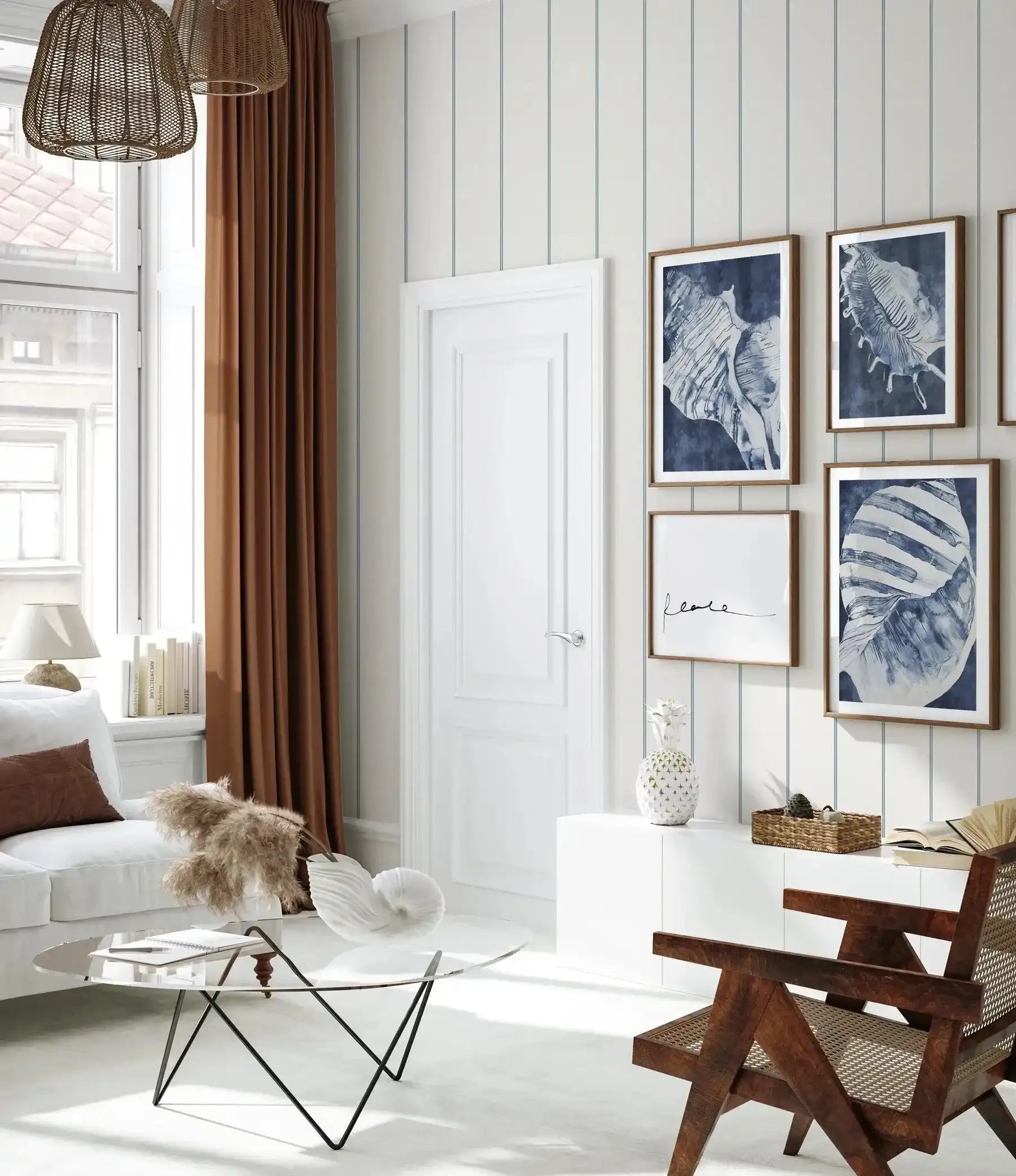 Seashell Luxe II Art Print-PRINT-Olive et Oriel-Olive et Oriel-Buy-Australian-Art-Prints-Online-with-Olive-et-Oriel-Your-Artwork-Specialists-Austrailia-Decorate-With-Coastal-Photo-Wall-Art-Prints-From-Our-Beach-House-Artwork-Collection-Fine-Poster-and-Framed-Artwork