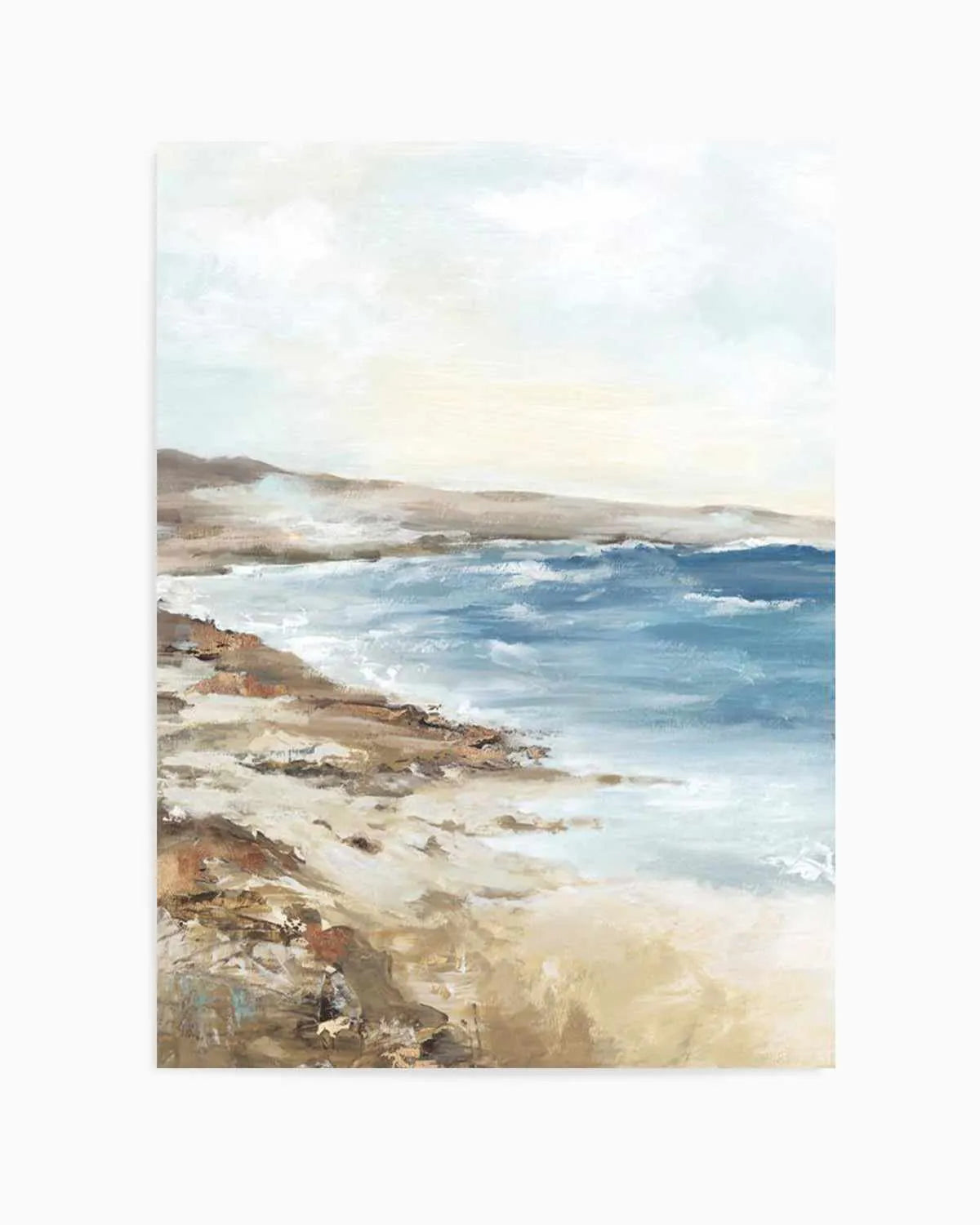 Seaside I Art Print | PT from Olive et Oriel where you can shop wallpaper and artworks online