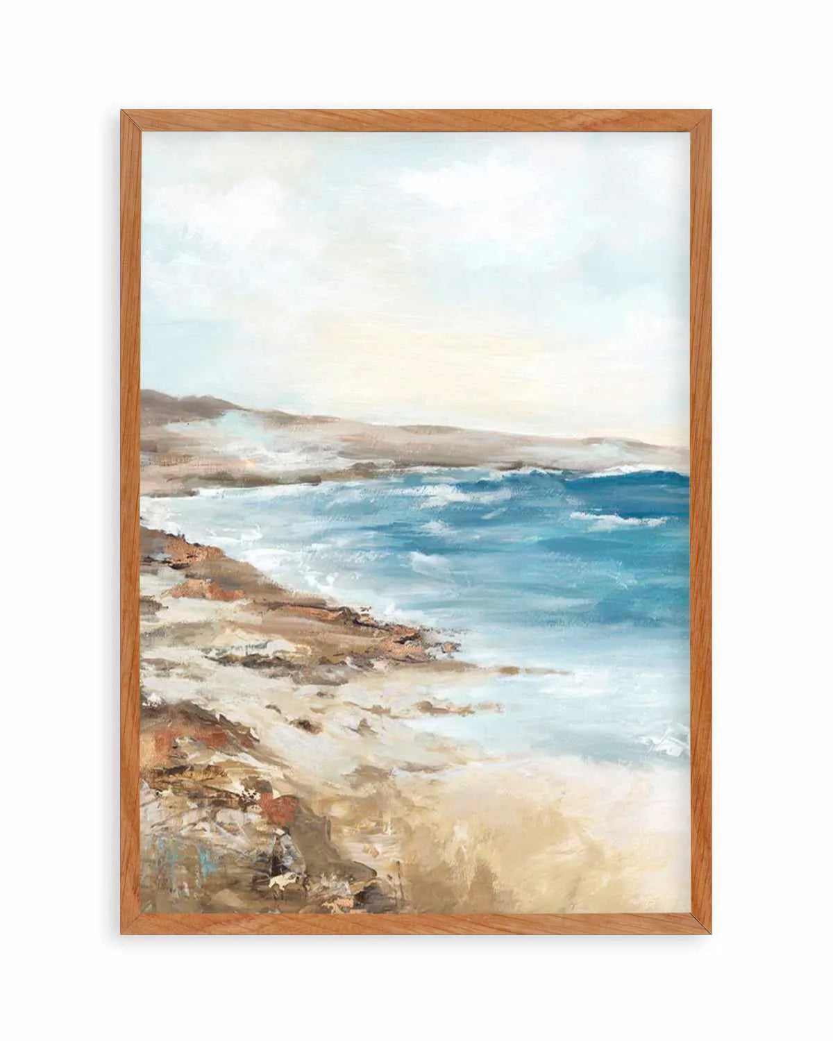 Seaside I Art Print | PT from Olive et Oriel where you can shop wallpaper and artworks online