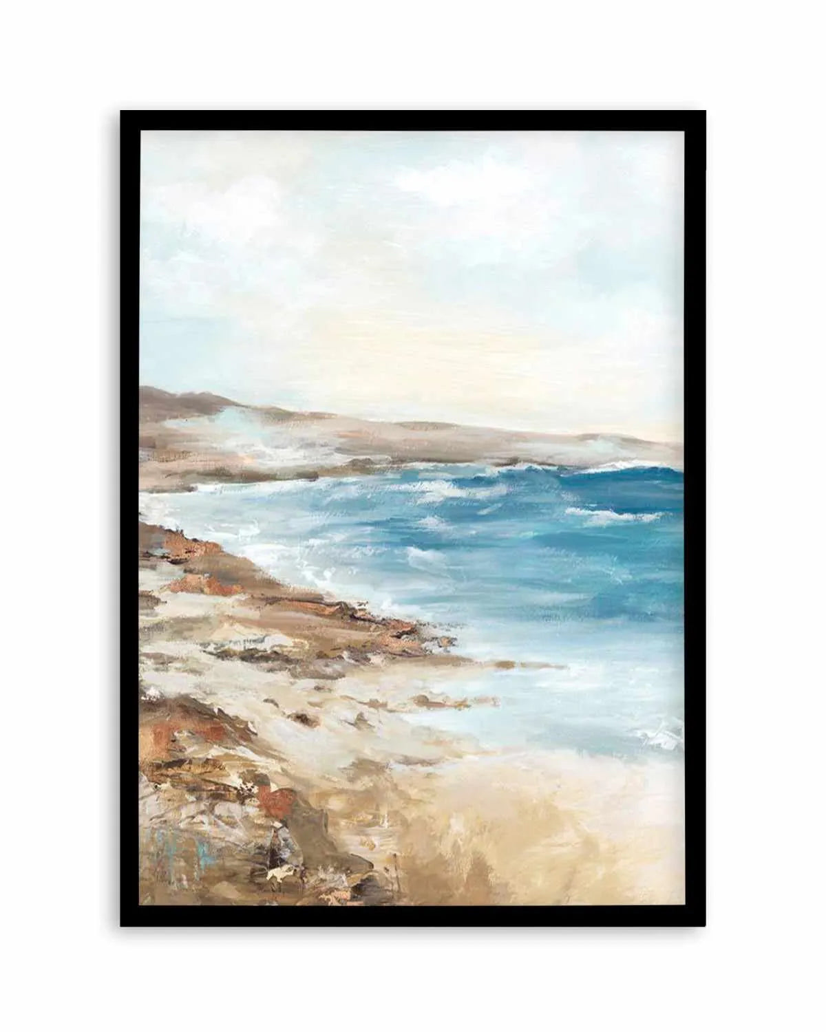 Seaside I Art Print | PT from Olive et Oriel where you can shop wallpaper and artworks online