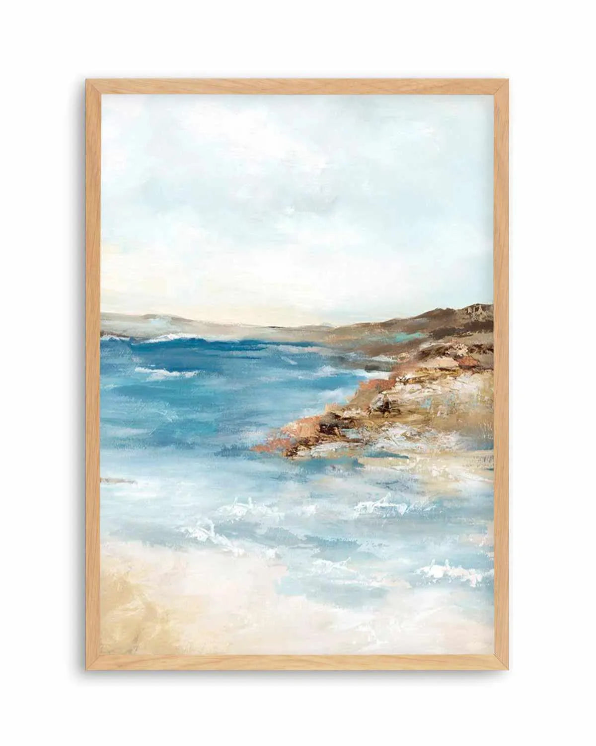 Seaside II Art Print | PT from Olive et Oriel where you can shop wallpaper and artworks online