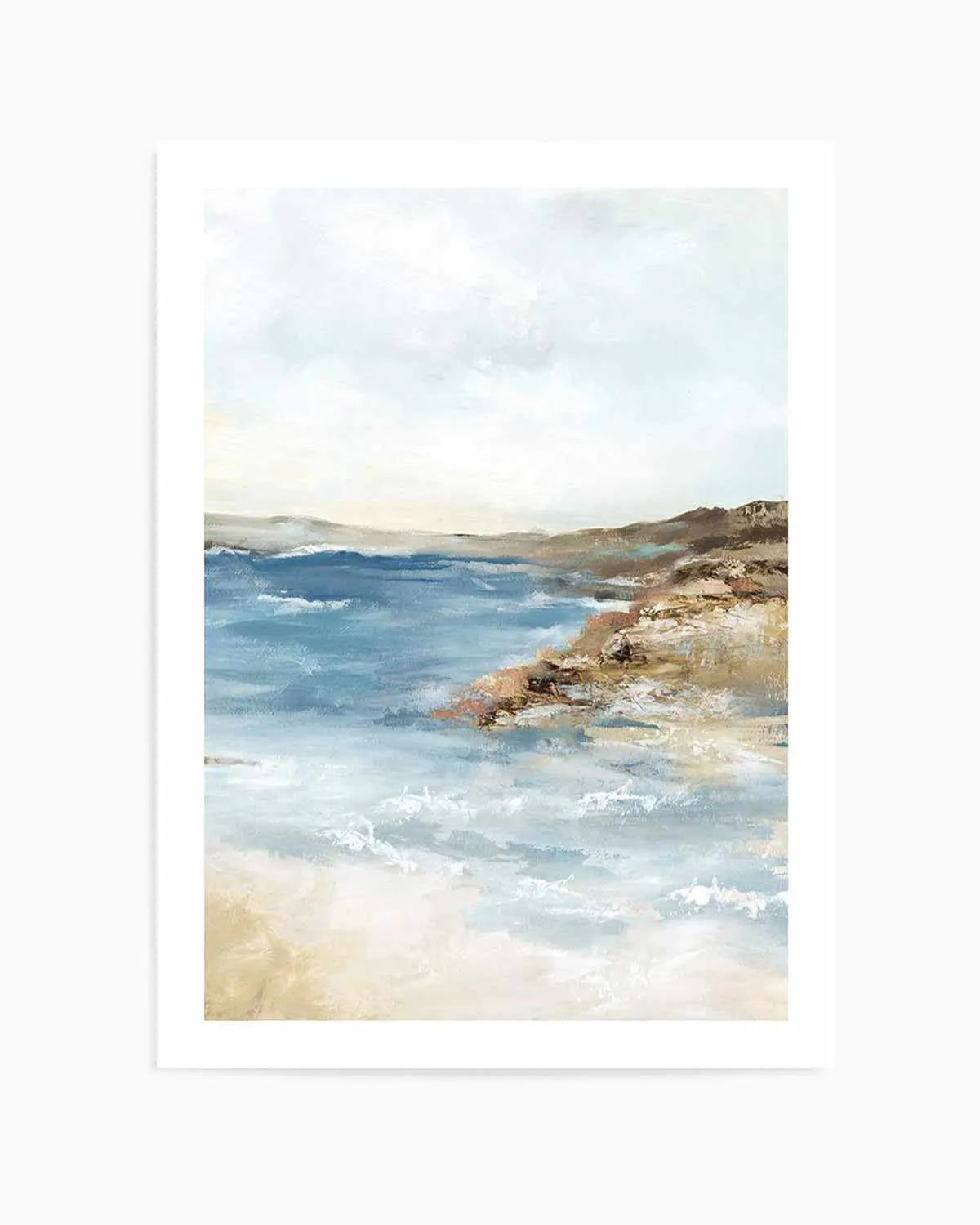 Seaside II Art Print | PT from Olive et Oriel where you can shop wallpaper and artworks online
