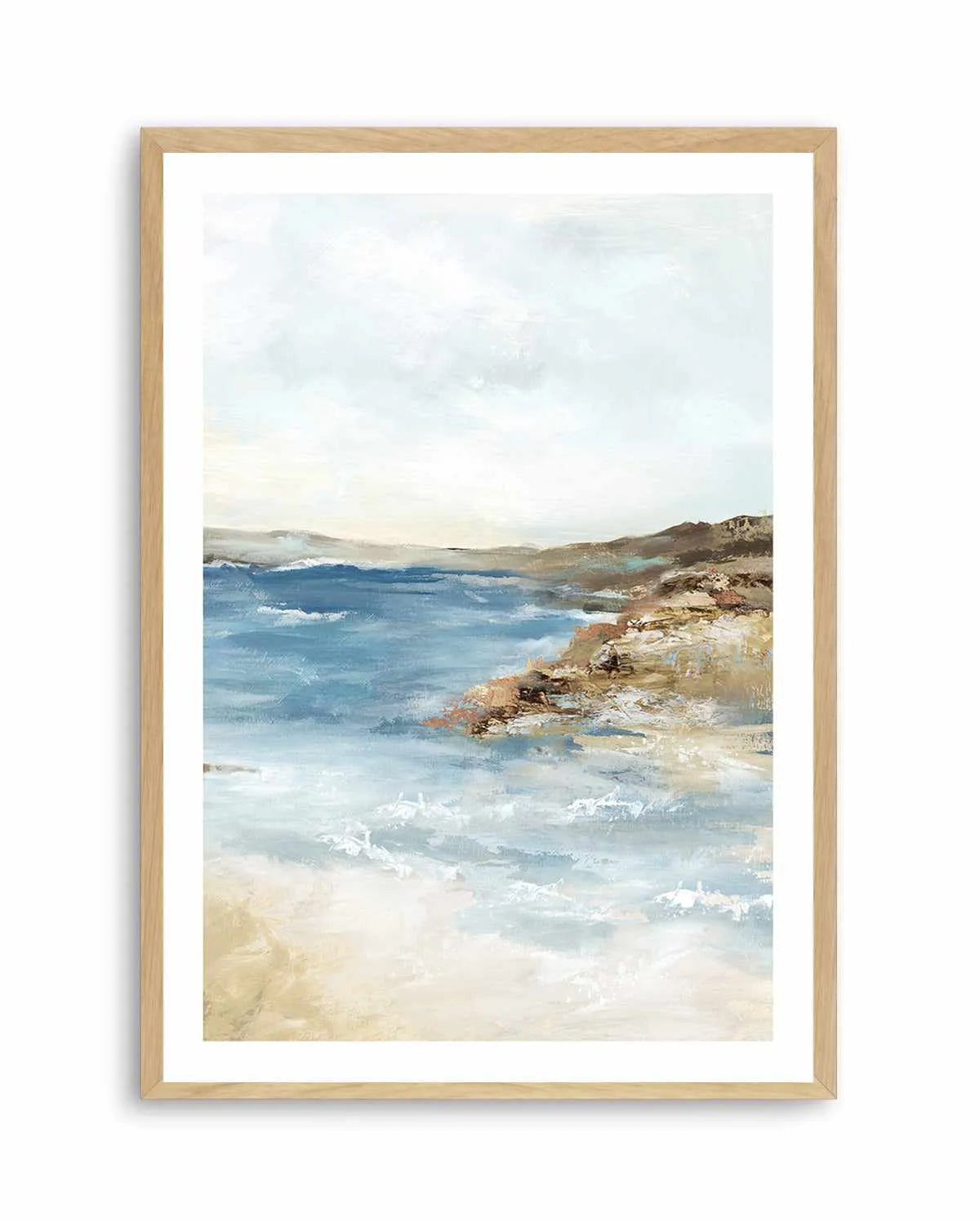 Seaside II Art Print | PT from Olive et Oriel where you can shop wallpaper and artworks online