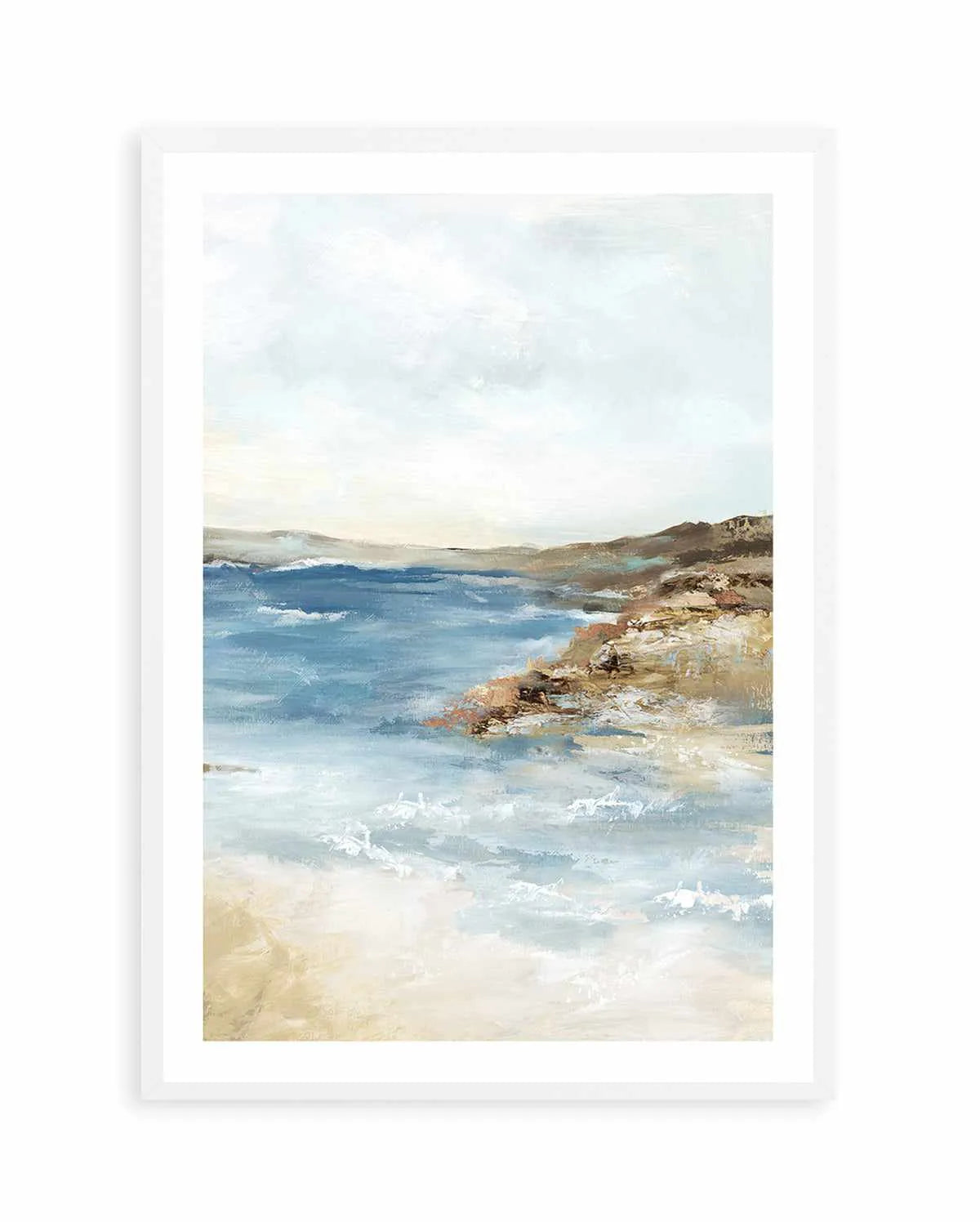 Seaside II Art Print | PT from Olive et Oriel where you can shop wallpaper and artworks online