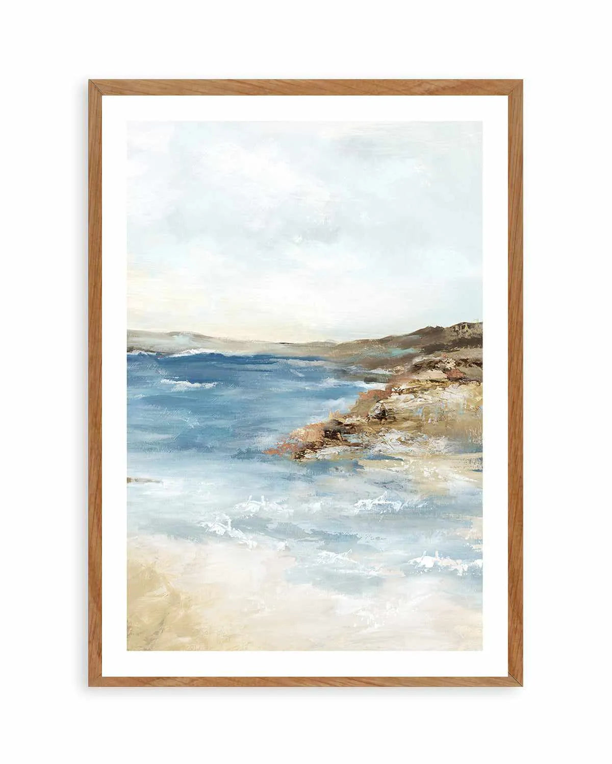 Seaside II Art Print | PT from Olive et Oriel where you can shop wallpaper and artworks online